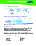 Automated Traffic Signal Performance Measures Case Studies Maricopa County Arizona