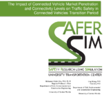 The Impact of Connected Vehicle Market Penetration and Connectivity Levels on Traffic Safety in Connected Vehicles Transition Period