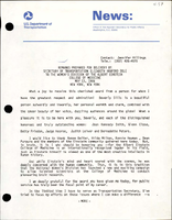 Remarks Prepared for Delivery by Secretary of Transportation Elizabeth Hanford Dole to the Womens Division of the Albert Einstein College of Medicine