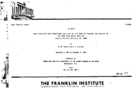 Data Displays For Operations Analysis of Air Traffic Demands and Delays In The New York Artcc Area on January 28 and February 28 1958