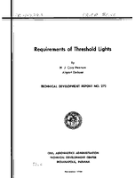 Requirements of Threshold Lights