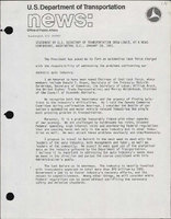 Statement by US Secretary of Transportation Drew Lewis at a News Conference