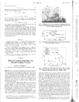 Effect of ground wind shear on aircraft trailing vortices