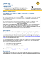 Virginia Peer Exchange Contributions of SHSP and HSIP in Driving Down Fatalities