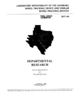 Laboratory Repeatability of the Hamburg WheelTracking Device and Similar WheelTracking Devices