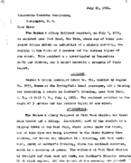 Interstate Commerce Commission Report of the Accident  Investigation Occurring on the BOSTON AND ALBANY RAILROAD POST ROAD NY