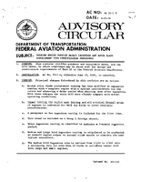 AC 331B Turbine Engine Foreign Object Ingestion and Rotor Blade Containment Type Certification Procedures