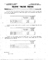 Traffic Volume Trends September 1952
