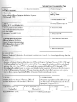 Index to FAA Office of Aviation Medicine Reports 1961 through 1998
