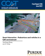 Smart Interaction  Pedestrians and Vehicles in a CAV Environment Final Report