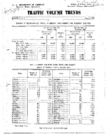 Traffic Volume Trends January 1958