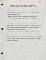 Comments by Alan S Boyd Secretary of Transportation Press Conference on Airport Congestion August 16 1968