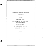 Interstate Commerce Commision Report of the Accident  Investigation Occuring on the PITTSBURGH AND LAKE ERIE RAILROAD COLLINSBURG PA