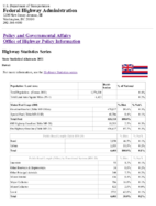 Highway Statistics Series State Statistical Abstracts 2011  Hawaii