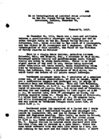 Interstate Commerce Commission Report of the Accident  Investigation Occurring on the ST JOSEPH VALLEY INVERNESS IN