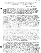 Interstate Commerce Commission Report of the Accident  Investigation Occurring on the WASHINGTON BALTIMORE AND ANNAPOLIS ELECTRIC RAILROAD PUMPHREY MD