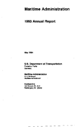 Maritime Administration 1993 Annual Report MARAD 1993