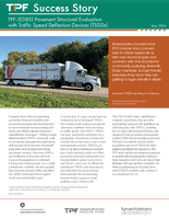 TPF5385 Pavement Structural Evaluation with Traffic Speed Deflection Devices TSDDs