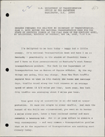 Remarks Prepared for Delivery by Secretary of Transportation Alan S Boyd Before the National Transportation Week for the State of Kentucky Dinner Louisville Kentucky