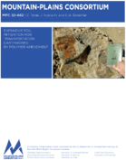 Expansive Soil Mitigation for Transportation Earthworks by Polymer Amendment