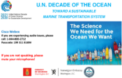 UN Decade of the Ocean toward A Sustainable Marine Transportation System
