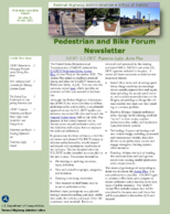 Pedestrian and Bike Forum Newsletter Volume 81 Winter 2021