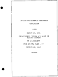 Interstate Commerce Commision Report of the Accident  Investigation Occuring on the ATCHISON TOPEKA AND SANTA FE RAILWAY MELINE KS