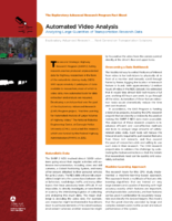 Automated Video Analysis  Analyzing Large Quantities Of Transportation Research Data