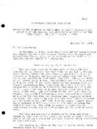 Interstate Commerce Commision Report of the Accident  Investigation Occuring on the CHICAGO INDIANAPOLIS AND LOUISVILLE RAILWAY JORDAN IN