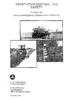 Vegetation Control for Safety A Guide for Street and Highway Maintenance Personnel 1990