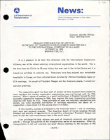 Remarks Prepared for Delivery by Secretary of Transportation Elizabeth Hanford Dole to the International Cooperative Alliance