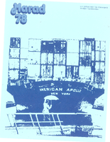 Annual Report of the Maritime Administration 1978 MARAD 1978