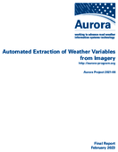 Automated Extraction of Weather Variables from Imagery
