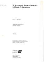 Survey of StateoftheArt LORANC Receivers