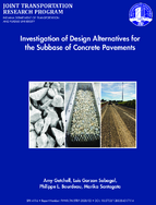 Investigation of Design Alternatives for the Subbase of Concrete Pavements