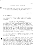 Interstate Commerce Commision Report of the Accident  Investigation Occuring on the CHICAGO ST PAUL MINNEAPOLIS AND OMAHA RAILWAY NORTHLINE WI