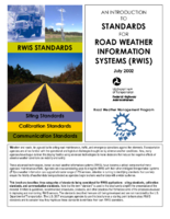 An Introduction to Standards for Road Weather Information Systems RWIS
