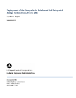 Deployment of the Geosynthetic Reinforced Soil Integrated Bridge System from 2011 to 2017