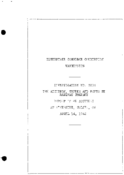 Interstate Commerce Commision Report of the Accident  Investigation Occuring on the ATCHISON TOPEKA AND SANTA FE RAILWAY RIVERSIDE CA