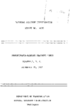 Interstate Commerce Commision Report of the Accident  Investigation Occuring on the PENNSYLVANIAREADING SEASHORE LINES SOMERDALE NJ