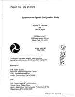 Spill response system configuration study