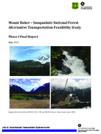 Mount Baker  Snoqualmie National Forest alternative transportation feasibility study  phase I final report