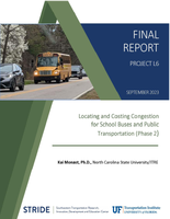 Locating and Costing Congestion for School Buses and Public Transportation Phase 2
