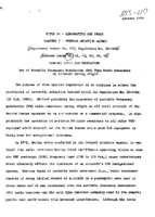 Parts 040 41 42 43 45 46 Regulation No SR446b Use Of Portable Frequency Modulation FM Type Radio Receivers On Aircraft During Flight