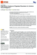 DataDriven Analysis of Departure Procedures for Aviation Noise Mitigation