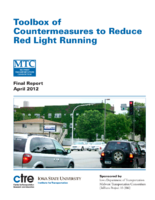 Toolbox of countermeasures to reduce red light running