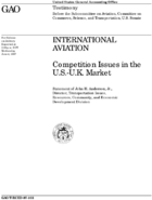 International Aviation Competition Issues in the US  UK Market