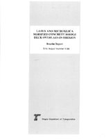 Latex and microsilica modified concrete bridge deck overlays in Oregon  interim report