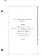 Interstate Commerce Commision Report of the Accident  Investigation Occuring on the CHICAGO ROCK ISLAND AND PACIFIC RAILWAY BRIDGEPORT TX