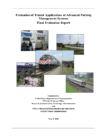 Evaluation of Transit Applications of Advanced Parking Management Systems Final Evaluation Report